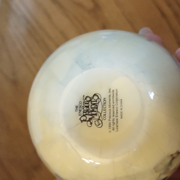 3 Vintage Precious Moments Round Ornaments - Picture 6 of 9